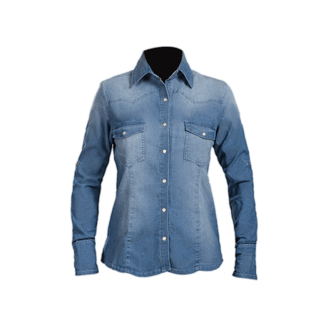 CAMISA JEANS FEMININA
