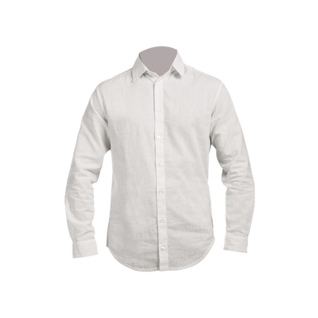 CAMISA LINHO MASCULINA BRANCO