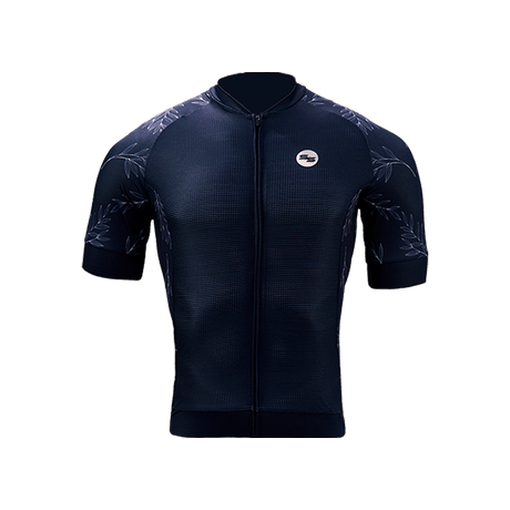 CAMISA CICLISMO EXPLORE FOLHAS MASCULINO AZUL