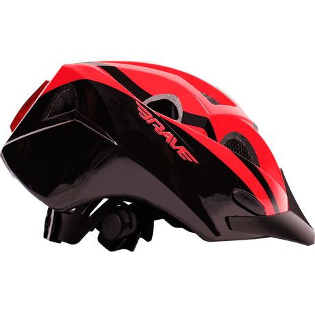 CAPACETE CICLISMO ROUTE FLASH VERMELHO BRAVE