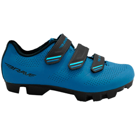 SAPATILHA CICLISMO M-329 AZUL BRAVE